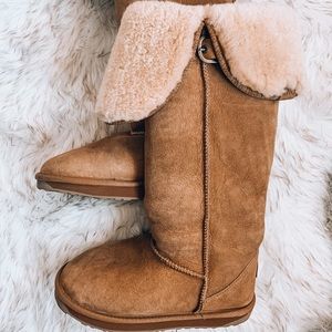 Knee High Emu Boots